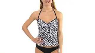 Speedo Geo Tropic Halterkini | SwimOutlet.com