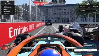 F1 22 | MyTeam | Round 8 | Baku | Andretti Autosport | Herta