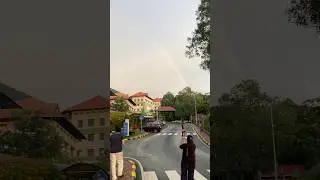 Rainbow at IISER TVM 🌦️ | Nature&rsquo;s Magic on Campus