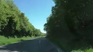 Driving On The D790 & D790B From 22480 Saint Nicolas du P&eacute;lem To 22940 Plaintel, Brittany, France