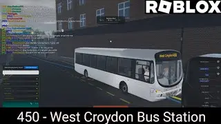 450 - West Croydon Bus Station | Eclipse 1 | Croydon Redefined | Roblox 