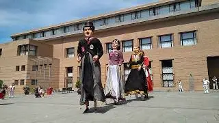 Gigantes de Javier bozal vals - gigantada Tudela 28/7/2018