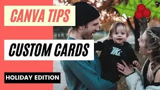 How to create custom holiday cards for normal people using Canva