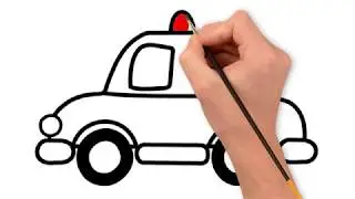 Car drawing  and coloring  for kids Авто рисование и раскраска для детей