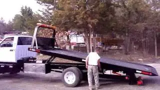 19 ft Steel Roll Back Chevy C-65 Cat w Allison For Sale $18,000 973-886-3020 Jay Trevorrow