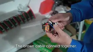 COLO-191S Powder Coating Machine Connection Method