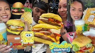 МЕНЮ СПОНЖБОБ 🍔 БУРГЕР КИНГ МУКБАНГ 🍟 ПОДБОРКА ОБЗОРОВ ЕДЫ ИЗ TIKTOK