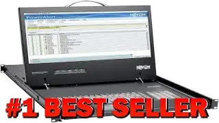 Tripp Lite Rack Console 1URM DVI VGA for KVM Switch 19