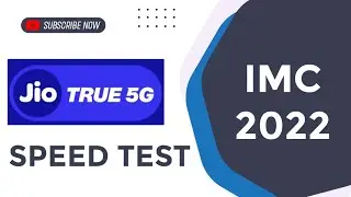 JIO TRUE 5G SPEED TEST | INDIA MOBILE CONGRESS 2022 (IMC 2022)