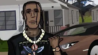 Travis Scott - Beibs in the trap ANIMATED