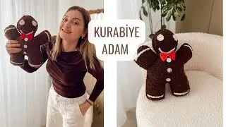 WE ARE KNITTING A COOKIE MAN 🌸 CROCHET GINGERBREAD MAN #crochet