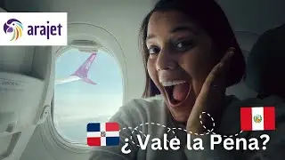 ARAJET - Como es volar con Aerolinea Dominicana ¿VALE la PENA?