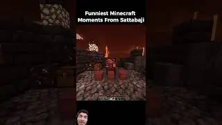 Funniest Minecraft Moments From Sattabaji #indiangamer #hindigame