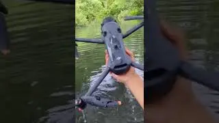 DJI Mavic 4 Pro In Water 🌊😢 #dji #drone #shorts #shortsfeed #viralshorts #youtubeshorts #foryou #fpv