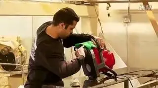 video of stone edge profiling router machine