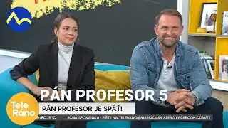 Pán profesor 5 - začiatok novej série! | Teleráno