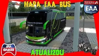 O MAPA EAA BUS ATUALIZOU, N&Atilde;O FIQUE PERDIDO!! ETS2 - MAPA BRASILEIRO