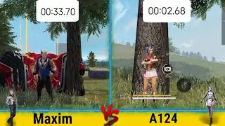 MAXIM VS A124 IN ZONE #SHORTS