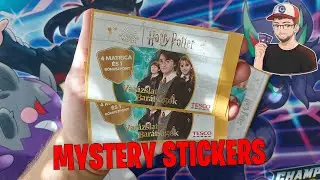 Opening Harry Potter MYSTERY stickers from TESCO - Nice Artworks
