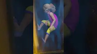 A girl trapped inside a locked refrigerator #shorts