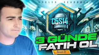 YENİ SEZON C5S14 GELDİ! 3 G&Uuml;NDE FATİH OL - PUBG MOBİLE RANK KASMA TAKTİKLERİ