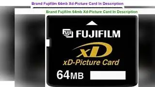 Fujifilm 64mb Xd-Picture Card