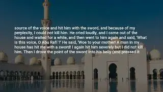 Sahih Bukhari, Hadith: 4034, Military Expeditions led by the Prophet (pbuh) (Al-Maghaazi)