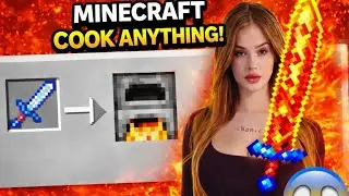 🔥 Sword + Furnace = OP Weapon 😈 | Minecraft 🔥