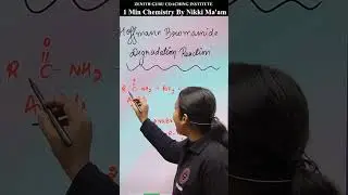 Hoffmann bromamide degradation reaction |1Min Chemistry 317 | Class 12