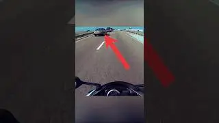 Rider crashed with a car heartbreaking moment | Bike Total loss #shortvideo
