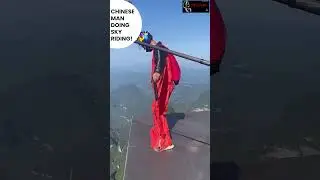 Insane Wingsuit Flight by Chinese Daredevil 🇨🇳 | Extreme Sky Riding at Its Best!