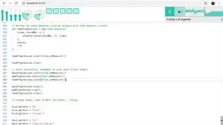 WebAudio, WebMIDI & ToneJS - Final music track