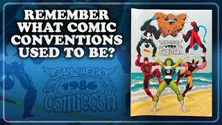 San Diego Comic Con 1986 Program Flip Through - Frank Miller, Alan Moore, Jack Kirby + more!