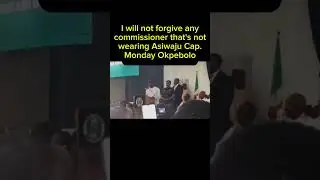 No Asiwaju Tinubu Cap No Entry for Commissioners. Edo State Gov Monday Okpebolo