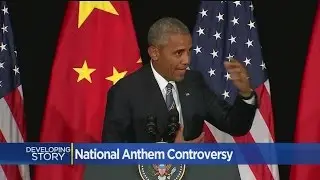 Pres. Obama Comments On Kap's Decision To Kneel During National Anthem