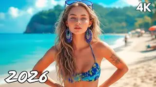Sunny Mood ☀️ Chill Tropical Deep House 4K | CalmRelaxing