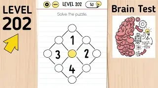 Brain Test Level 202 Solve The Puzzle.