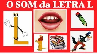 Letra L - método fônico - consciência silábica -  LA LE LI LO LU