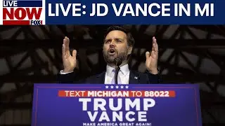 WATCH IN FULL: JD Vance rallies in Auburn Hills, Michigan