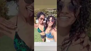 singer maalavika Sundar beach trip