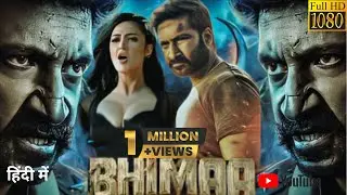 #Bhimaa Full Movie Hindi Dubbed 2024 South Update | Gopichand | Malvika Sharma | Priya Bhavani S