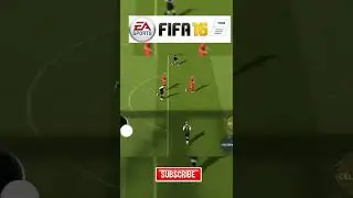 Beautiful Passing Kevin D Brune in FIFA 16 #fifa16 #shorts