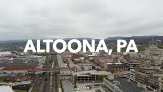 Flying over Altoona PA