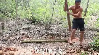 9 %% 365 Days How I Survival, Cooking And Building In The Rain Forest   Full Video