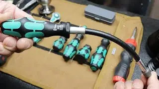 Wera Flexible Shaft Bit Driver: Great general use potential within limits. Sorry, no door knobs