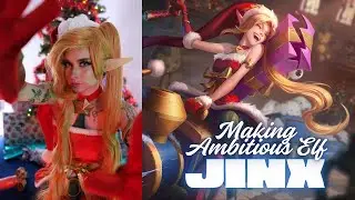 Создание косплея Джинкс из League of Legends (скин 