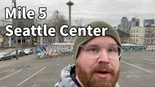 I explored Seattle Center in the Winter time