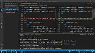 Git: Commit Push from VS code Editor
