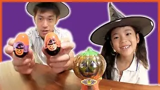 パンプキンツリーとマジカルハロウィンエッグで遊びました(^^)