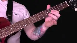 Dancing Shoes Guitar Tutorial by Arctic Monkeys